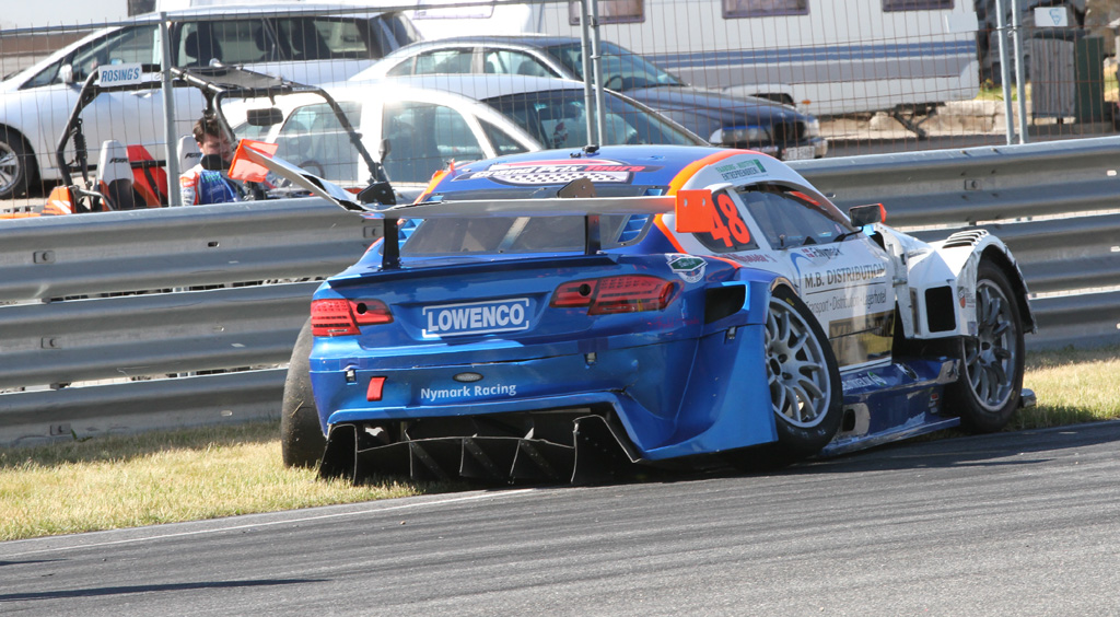 Første løb i Norge startede en elendig weekend
(Foto: Motorsporten.dk)